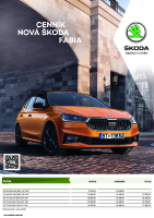 Skoda Fabia cennik 2021-3